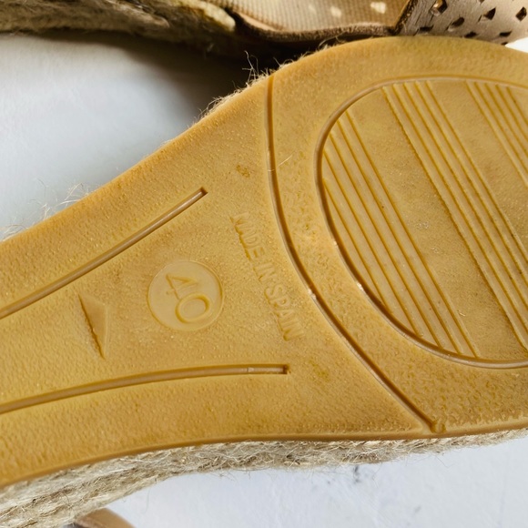 Kanna wedge espadrilles with laser detail - Picture 5 of 9